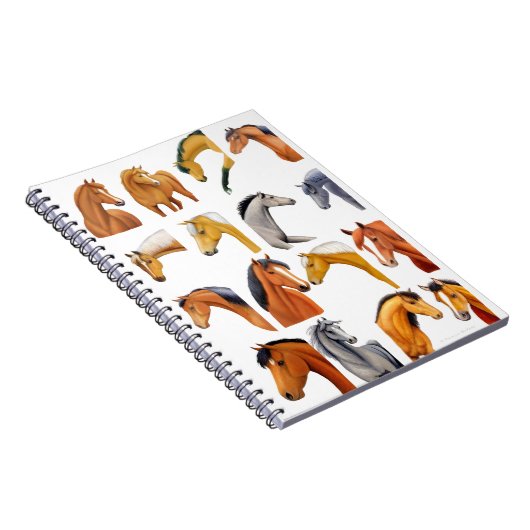 Skizzen von Pferden Notizblock (Rechte Seite)