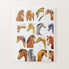 Skizzen von Pferden Puzzle