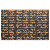 Skizzen von Pferden Stoff (Fat Quarter (45,7 x 55,9 cm))
