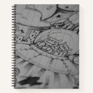 Skizzenabdeckung Notizblock