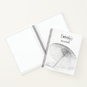 Skizzenbuch für Künstler mit eigenem Kunstwerk Notizblock (Innenseite)