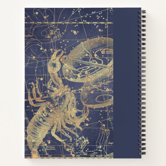 Skizzenbuch mit Namen Notizblock (Rückseite)