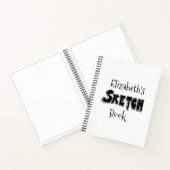 Skizzenbuch Notizblock (Innenseite)