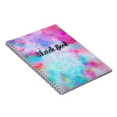 Skizzenbuch zum Zeichn oder Schreiben Notizblock (Rechte Seite)