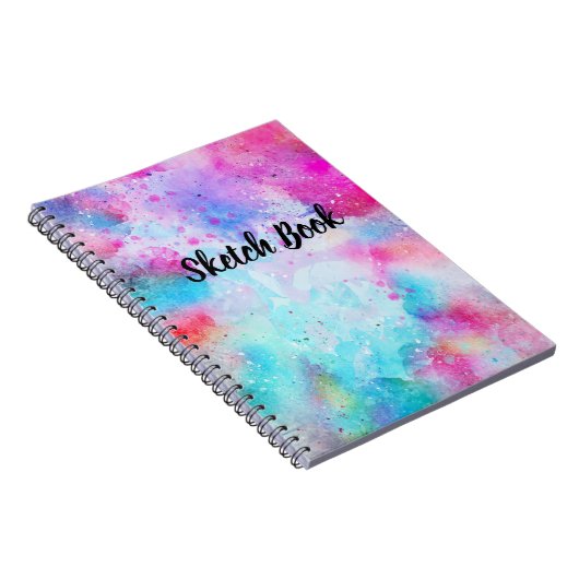 Skizzenbuch zum Zeichn oder Schreiben Notizblock (Rechte Seite)