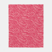 Skizzenkurven Fleecedecke (Vorderseite)