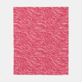 Skizzenkurven Fleecedecke