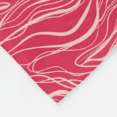 Skizzenkurven Fleecedecke (Ecke)