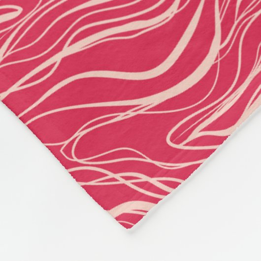 Skizzenkurven Fleecedecke (Ecke)