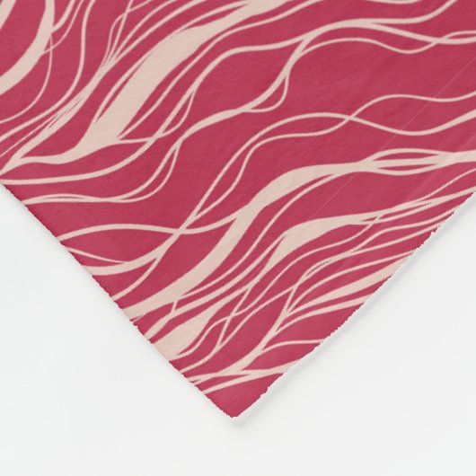 Skizzenkurven Fleecedecke (Ecke)