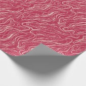 Skizzenkurven Geschenkpapier (Ecke)