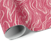 Skizzenkurven Geschenkpapier (Rolleneckpunkt)