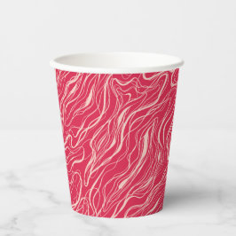 Skizzenkurven Pappbecher