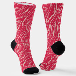 Skizzenkurven Socken