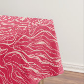 Skizzenkurven Tischdecke (Beispiel)