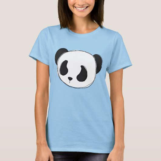 Skizzenpanda T-Shirt (Vorderseite)