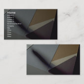 Skizzenpapier Visitenkarte (Vorne/Hinten)