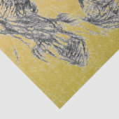 Skizzenstift handgezogene Mohn-Blume schön Seidenpapier (Ausschnitt)