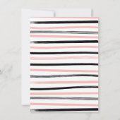 Skizzieren Sie das Brautparty "Drawn Bow" von der  Einladung (Rückseite)