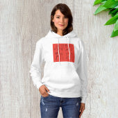 Skizzierte Blume Hoodie