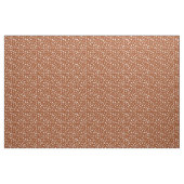Skizzierte Blumen auf Rost Stoff (Yard (91,4 cm))
