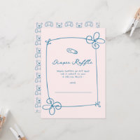 Skizzierte Niedliche Wavy Bow Frame Baby Shocket