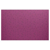 Skizzierte Wildblumen auf Dunkelrosa Stoff (Fat Quarter (45,7 x 55,9 cm))
