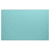 Skizzierte Wildblumen auf Hellteal Stoff (Yard (91,4 cm))