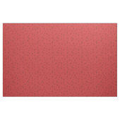 Skizzierte Wildblumen auf Rot Stoff (Yard (91,4 cm))
