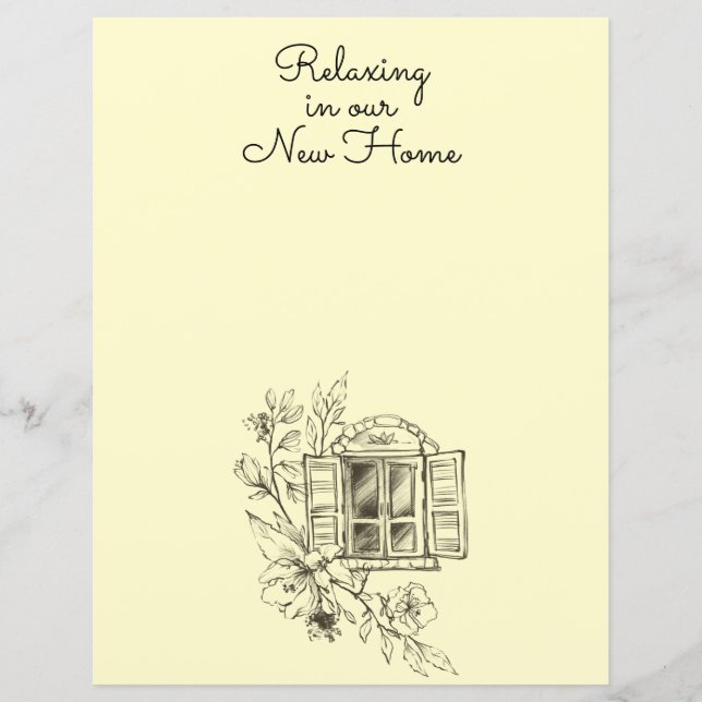 Skizziertes Hütte-Whitepaper (Vorderseite)