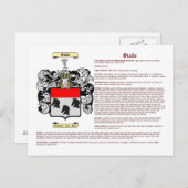 Sklade (Bedeutung) Postkarte (Vorne/Hinten)