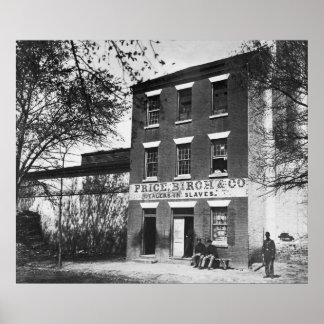 Sklavenhändler, 1860er poster