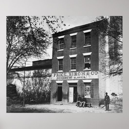 Sklavenhändler, 1860er poster (Vorne)