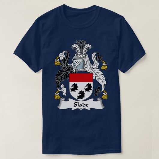 Sklavenmantel des Familienwappens T-Shirt (Design vorne)