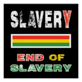 Sklaverei Poster (Vorderseite)