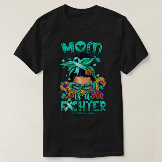 Skleroderma Awareness Awareness Mama Kämpfer chaot T-Shirt (Design vorne)