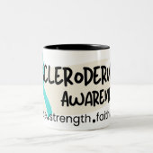 Skleroderma Magnete Zweifarbige Tasse (Mittel)