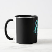 Sklerodermie Bewusstsein/Unterstützung Tasse (Links)