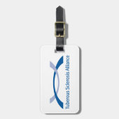 Sklerose-Alliance-Gepäckanhänger Gepäckanhänger (Vorderseite vertikal)