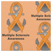 Sklerose-Anker der Hoffnung Stoff (Nahaufnahme)