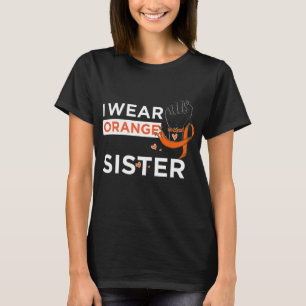 Sklerose Awareness Frau I trägt Orange für meine S T-Shirt