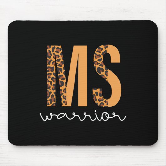 Sklerose Bewusstsein Männer Frauen Warrior Mousepad (Vorne)