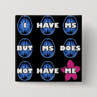 Sklerose-Bewusstseins-Knopf Button