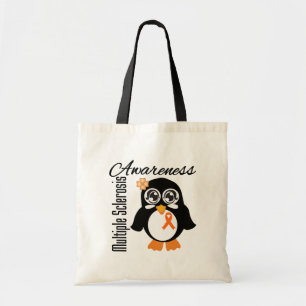 Sklerose-Bewusstseins-Pinguin Tragetasche