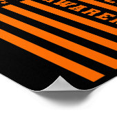 Sklerose Frau Awareness Patriotic USA American Fla Poster (Ecke)