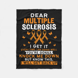 Sklerose Frau Survivor Encephalomyelitis Dissemina Fleecedecke