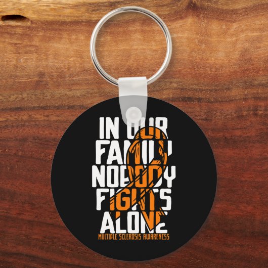 Sklerose Frau Unterstützung Multiple Sklerose Bewu Schlüsselanhänger (Vorderseite)