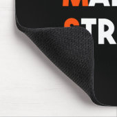 Sklerose, hervorgerufen und stark, mousepad (Ecke)