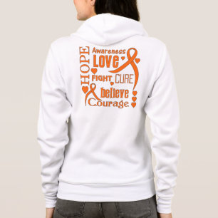 Sklerose-Hoffnung fasst Collage ab Hoodie