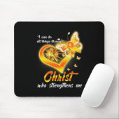 Sklerose - Ich kann alles durch Christus tun Mousepad (Mit Mouse)
